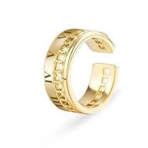 Fashion Roman numeral Opening Ring 7 stainless